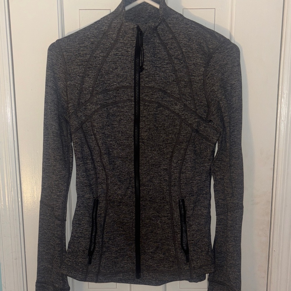 Lululemon define jacket grey size 6